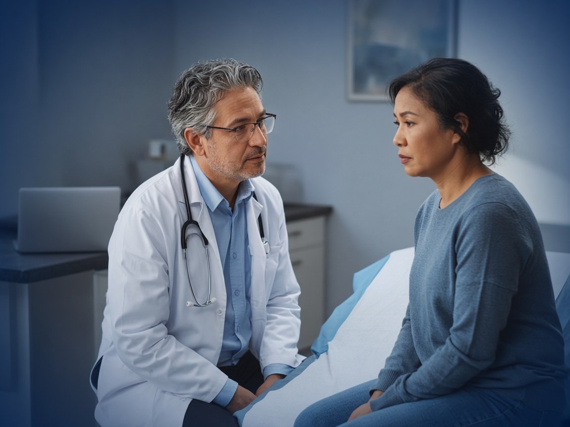 Médico atendiendo a un paciente; el criterio clínico no cabe en una sola herramienta