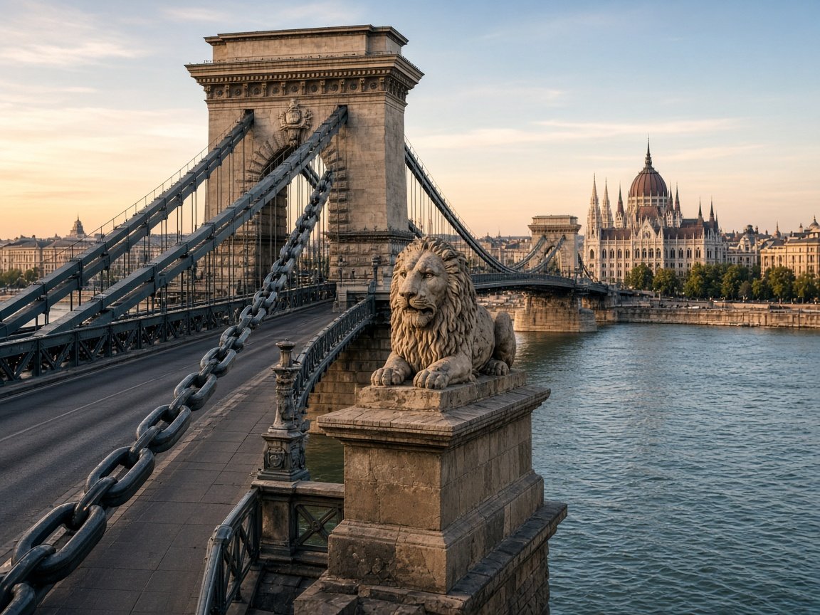 Puente de las Cadenas en Budapest, sede de la reunión de 2001
